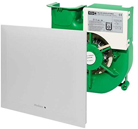 Helios Radial Ventilatoreinsatz 8161 ELS-VF 60 mit Feuchteautomatik und Nachlauf, Feuchtigkeit, Steuerung, Badlüfter