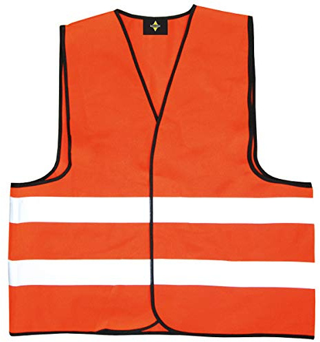 korntex varningsväst standard – svart fåll orange 7XL