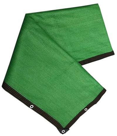 MOBUKJUU Red de sombra de sol verde para piscina al aire libre, garajes, toldo protector solar, bonsái, plantas suculentas, cubierta de sombra solar (3MX4M)