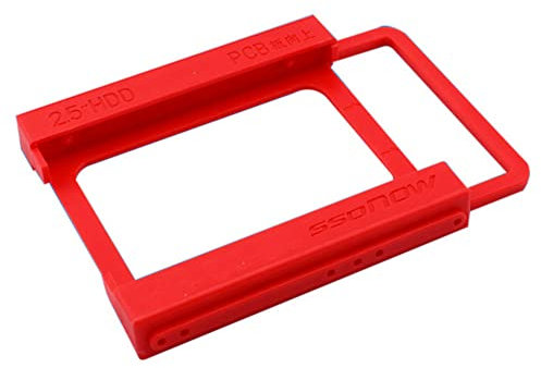 10PCS SSD Disque Dur Support De Montage, 2.5 à 5.25 Disque Dur Bay Adaptateur PC Disque Dur Plateau Intérieur Boîtier Caddy Support Cadre