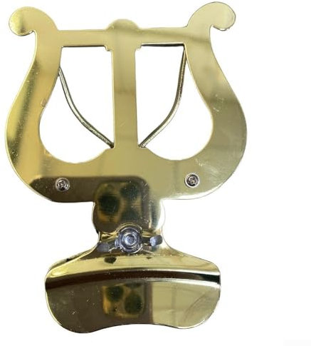 Notenständer für Posaune im Marsch-Design, aus robustem Metall, elegantes Design