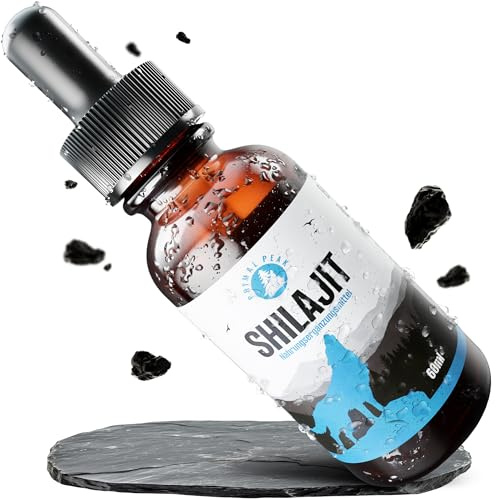 Primal Peak Shilajit Original Tropfen | 76% Fulvinsäure [Hochdosiert & Laborgeprüft] aus dem Himalaya Shilajit | Hochwertiges Mumijo Flüssig | Himalayan Drops