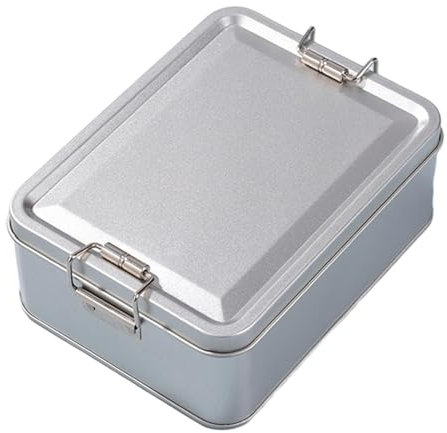 Grande scatola di latta ermetica, per caramelle, cucina, scrivania, per caramelle, caffè, tè, gioielli, cioccolato, barile ermetico