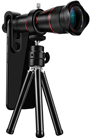 Outdoor High Power Binoculars, Monocular Telescope, High Power HD Monocular with Smartphone Holder Tripod IPX7 Waterproof Monocular Waterproof Clear Prism Lens Scope for indoor/