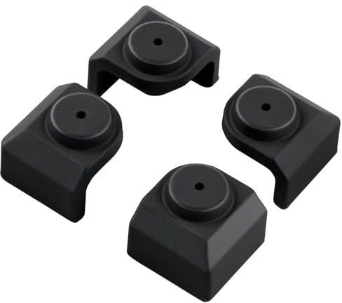 Atgestore W11550692 Grate Rubber Feet Replacement for Whirlpool KitchenAid Jennair Maytag Stove Parts Grate Feet Bumpers Whirlpool Gas Rang Burner Grate Foot Pad Stove Top Cooktop Rubber Pads 4Pcs