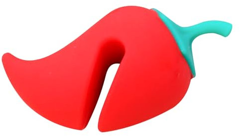 Silicone Spill Stopper – Heat Resistant Boil Over Lid Cover | Spill-Proof Pot Lid Lifter for Kitchen | Silicone Anti-Spill Gadget for Stovettop Cookware Protection