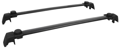 SQRHDF Galeries de Toit Barres Transversales Toit pour Jeep pour Compass 2011–2022 Porte-Bagages Kayak Vélo Canoë Support Barres Transversales sur Le Toit Barres transversales de Toit(2011-2016)