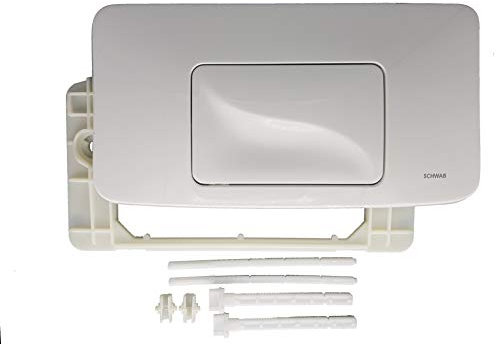 SCHWAB Betätigungsplatte GALA Drückerplatte Start-Stopp für UP Spülkasten 182