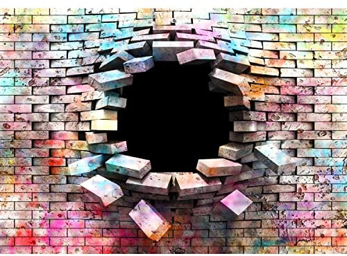 Runa Art Papel tapiz fotográfico 396 x 280 cm Steinwand efecto 3D | Lana Decoración De Pared Sala Cuarto | Fabricación alemana | Vistoso 9081012b