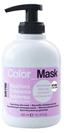 Kay Pro Kepro Máscara de color, pigmento, tratamiento de cura, rosa pastel, 300 ml