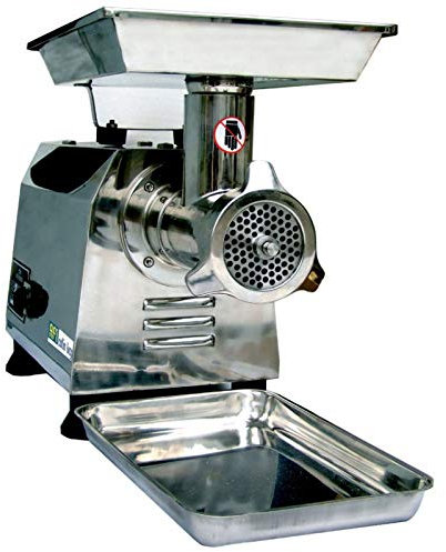 AFI Collin Lucy - Picadora de carne eléctrica profesional, 80 a 220 kg, 80 kg, 80 kg/h