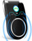 Hands Free Bluetooth Car Kit, Car Speakerphone Noise Cancelling Bluetooth 5.0 Bluetooth Car Receiver, Siri Assistant Supported for Smart Phone, iPhone and iPad-20Hrs Talk