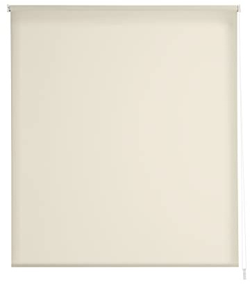Estoralis Gove | Estor Enrollable Diseño Moderno | Translúcido Liso | Color Beige | 140 x 180 cm (Ancho/Alto) Tamaño Tela 137 x 175 cm | Estores para Ventanas y Puertas