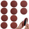 12pcs 5 Sanding Discs Pad Kit for Drill Black and Decker Drill Sander Attachment Black and Decker Sanding Attachment for Drill Emery Cloth for Drill Grinder Rotary Disc Sanding Pads