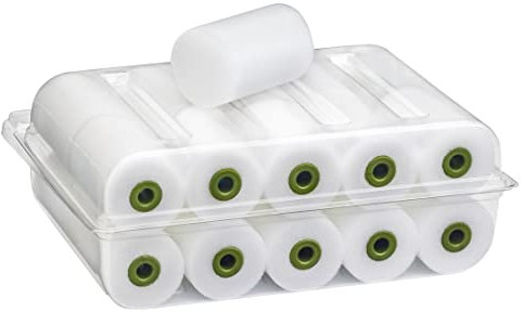 Lack Schaumrollen CLASSIC beidseitig gerade fein 5cm 20 Stück