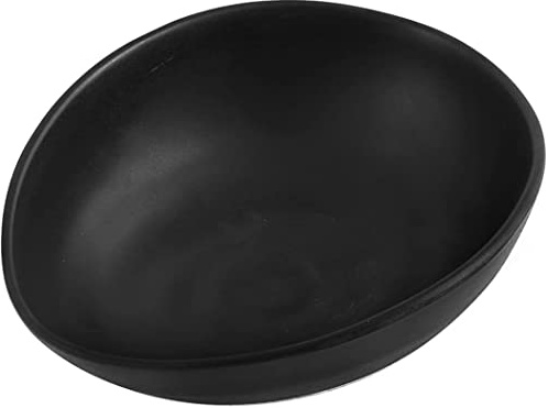 XYZOOM Household Kitchen Rice Noodle Oval Shape Bowl 8 Inches Length Black(91a78 fc01c 3068f 9ff87 26f88 65d79