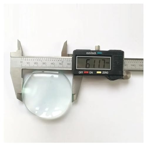 Prismen & Kaleidoskope 1 Stück, großer Durchmesser, 100 mm, doppelte Konvexe Linse, optische Vergrößerung, austauschbare Linse, Länge 300 mm Optik-Kits für den naturwissenschaftlichen Unterri (Color