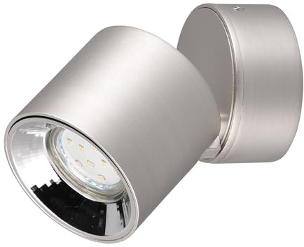 TRIO - Luminaria empotrada y aparente Guayana 651000107, metal níquel mate, excepto 1 x GU10