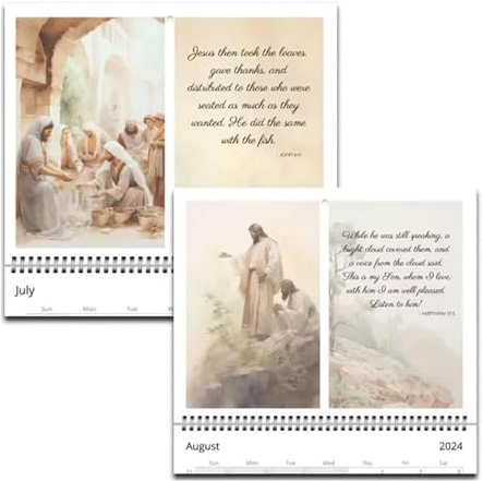 Calendario De Jesús 2025 – Calendario De Pared Llamando a Jesús