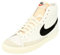 NIKE Blazer Mid '77 - Scarpe da ginnastica vintage da uomo, in pelle, bianco, 41 EU
