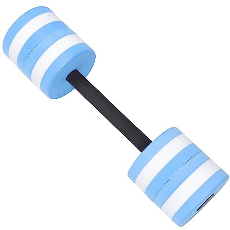 SKISUNO Manubri Acquatici Galleggianti Blu per Fitness in Piscina Training Multifunzionale per Tonificazione e Riabilitazione Pesi Acqua Leggeri per Esercizi in Acqua e Divertimento