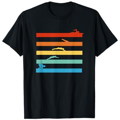 Lustiges T-Shirt, Schwimmen, Wettkampf, interessante Kleidung, Herren, Schwimmclub, lustige Waren, für Erwachsene und Kinder, Geschenk, Schwimmen T-Shirt