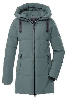 G.I.G.A. DX Damen Steppparka/Funktionsparka mit Kapuze GW 30 WMN QLTD PRK, dunkel aquaverde, 40, 43532-000
