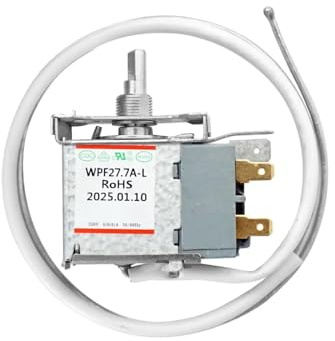 Termostato Di Ricambio For Congelatore WR50X10085 Adatto For Congelatore A Pozzetto, Controllo Della Temperatura WPF27.7A-L Adatto For Minifrigo,