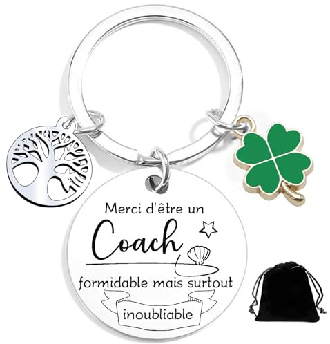 YUANSI Cadeau Super Coach Porteclef Décapsuleur Personnalisé Cadeau Entraineur Unique Coach Sportif pour Anniversaire, Noël ou de Remerciement pour un Entraineur (2)