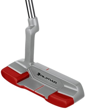 Orlimar F1 Women's Golf Putter, Right Handed, Silver/Red, 33 Inch