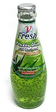 Thai Pandan Drink with Basil Seed 290ml
