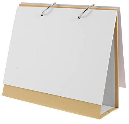 STOBOK 1satz Kalenderbuch Blanko Kalender Abnehmbares Handbuch Mit Weißen Seiten Für Kreative Malerei Individuelles Gestalten Für Büro Schule Und Zuhause