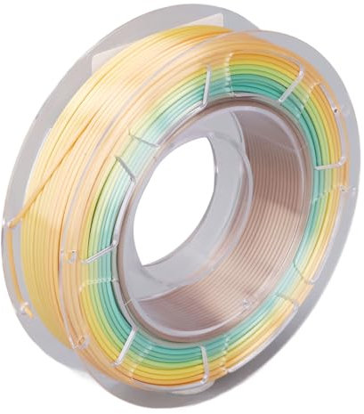 1,75 Mm Seiden-Regenbogen-PLA-Filament, Schnell Wechselnd, Mehrfarbig, die Meisten FDM-3D-Drucker, Kompatibel mit Ender, 3D,