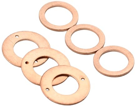 Meckparts 3 Dichtungen für Einspritzdüsen, kompatibel mit Kubota D950 D750 D850 Motor