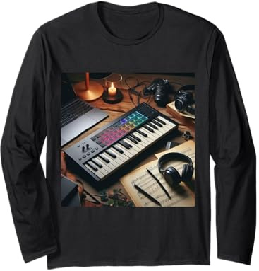 Controller tastiera MIDI - Sintetizzatore Retro Maglia a Manica