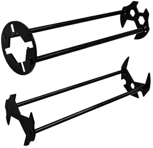 TULEBOLIAN 2 PCS Basin Wrench for Narrow Spaces, Multifunctional Sink Wrench,Universal Under Sink Plumbers Wrench,for Bathroom Kitchen