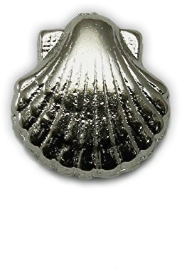 Pin/Anstecker Vieira silberfarben
