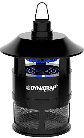 DynaTrap DT160 1/4 Acre Mosquito Trap & Flying Insect Trap – Kills Mosquitoes, Flies, Gnats, Wasps, & Other Flying Insects – Mosquito Zapper & Bug Zapper Outdoor Alternative – Black