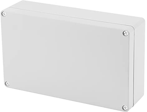 Akozon klemmkasten aufputz + Junction Box Water-Resistant IP65 ABS Project Enclosure Case Wiring Junction Box 200 * 120 * 56mm