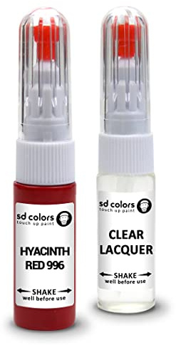 SD COLORS Reparatur-Set für Mercedes 996, 20 ML, Farbcode 996, Hyazinthrot (Farbe + Lack)
