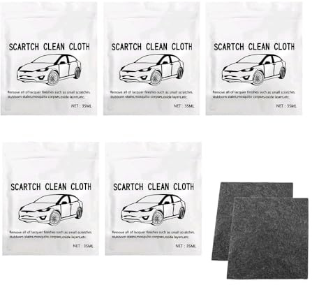 10 pièces Nano chiffon scintillant multi-usages chiffon de réparation de rayures de voiture pour réparer les peintures à rayures légères soin de la peinture nettoyage de voiture