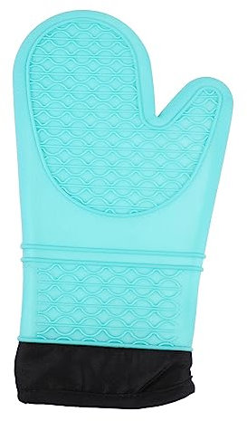 TOPBATHY Silicone Oven Mitts Heatproof Cooking Gloves Kitchen Oven Gloves Non-slip Mitts for Stove