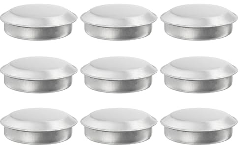 PATIKIL 1.5/38mm Kitchen Sink Hole, 9 Pcs Stainless Steel Faucet Hole Cover Kitchen Sink Tap Hole Cover Plate Stopper Covers Metal Sink Hole Plug