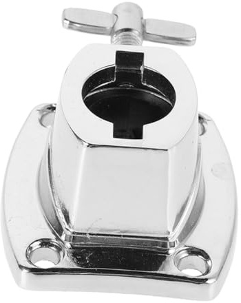 Toyvian Soporte para Platillos de Batería Profesional, Base Metálica Estable y Ajustable, Pieza de Montaje para Tom y Bombo en Diversos Escenarios para Bateristas