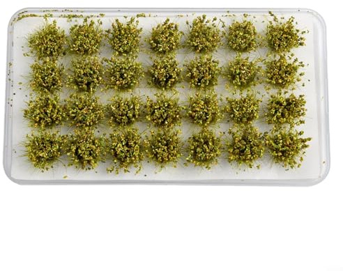 Para pastos verdes tupidos para modelos, estática ideal para mechones para mejorar pantallas de diorama (4)