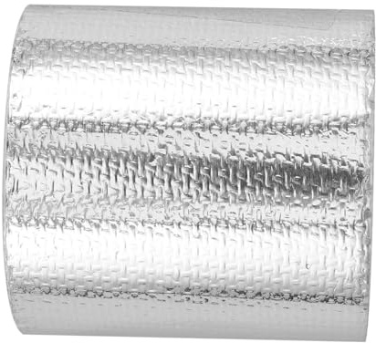Ipetboom Aluminiumfolie Klebeband Hitzebeständig Hvac Isolierband Für Luftkanäle Industrie Sicherheitsschild Rohrisolierung Reflektierend Langlebig