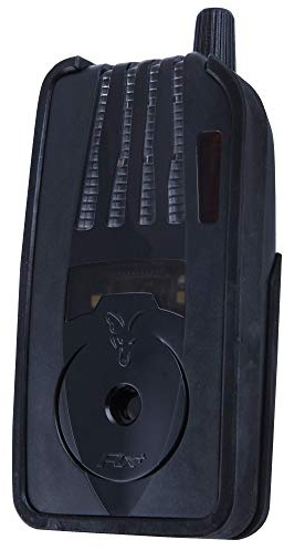 Fox Micron RX+ Receiver für Bissanzeiger, Empfänger für Fox Karpfenbissanzeiger, Funkbissanzeiger zum Karpfenangeln
