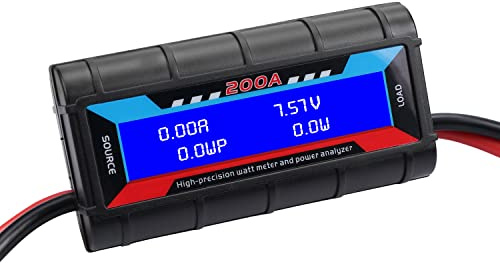 200A High Precision Power Analyzer Multi Meter for Measuring Power Watt (W) Voltage (V) Current (A) Charge (Ah) Energy (Wh)