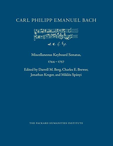 Miscellaneous Keyboard Sonatas, 1744–1757