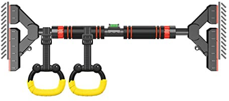 Pull Up Bar Tragbare Türrahmen-Klimmzugstange, Keine Schrauben an der Wand montierte Fitness-Reckstange aus Stahl, Multifunktions-Krafttrainingsgerät für (Size : 150-185cm/59.1-72.8)